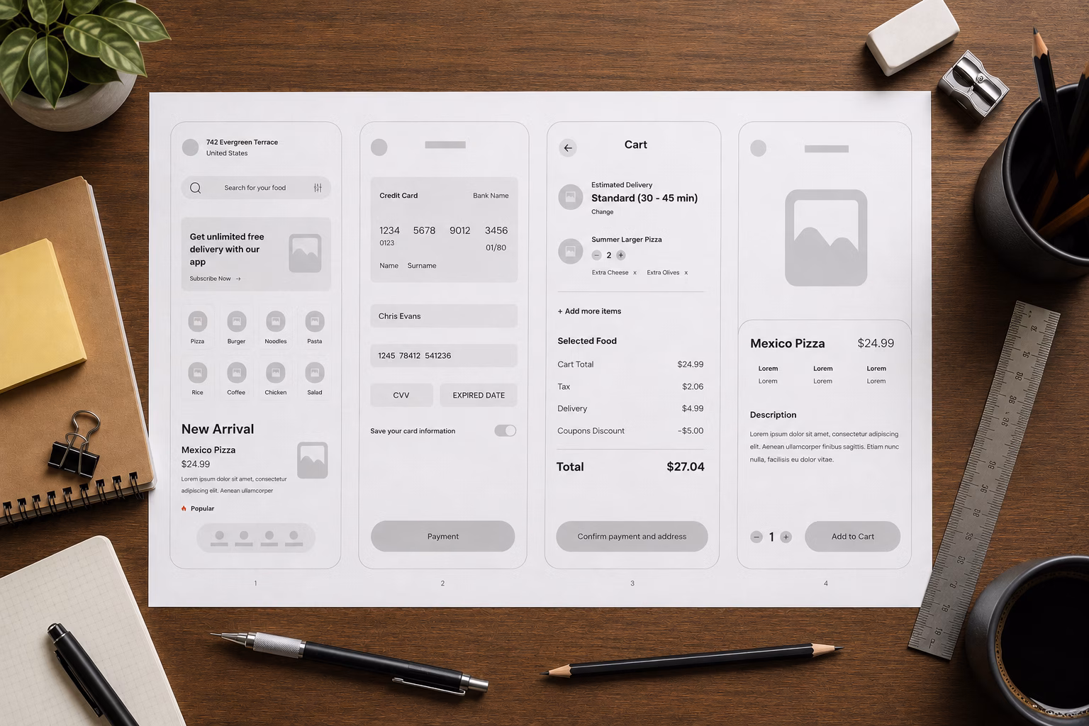 Low Fidelity Design